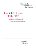 Die CDU Hessen 1950–1967